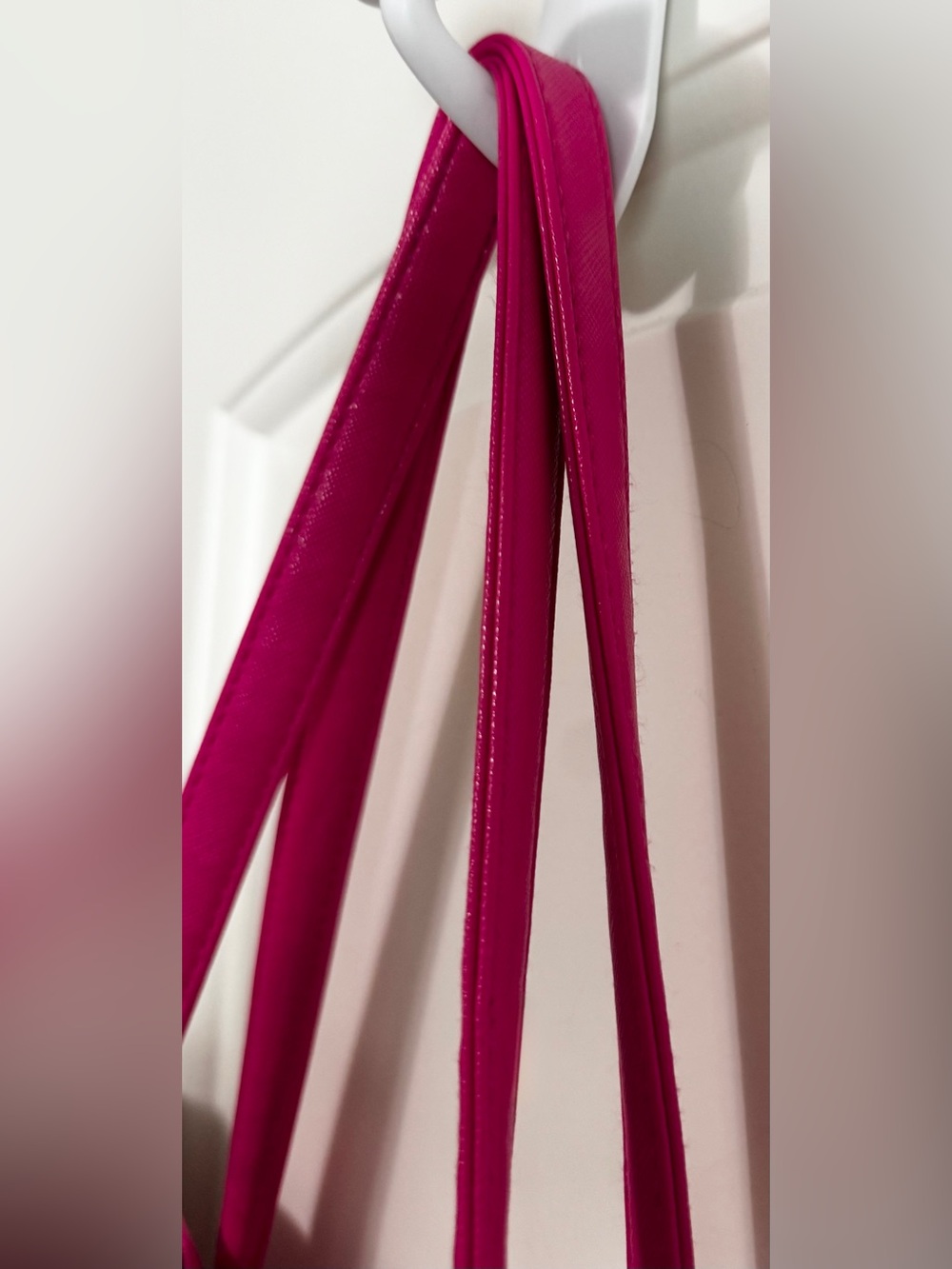 Juicy Couture Fuchsia Stripe Tote Bag - Picture 14 of 16